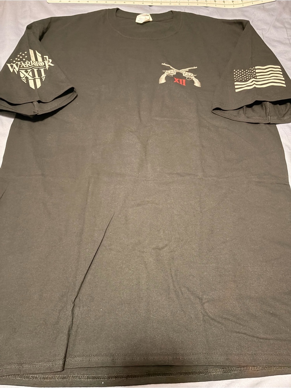 Warrior XII “When Guns Are Outlawed” Men’s T-Shirt XLT